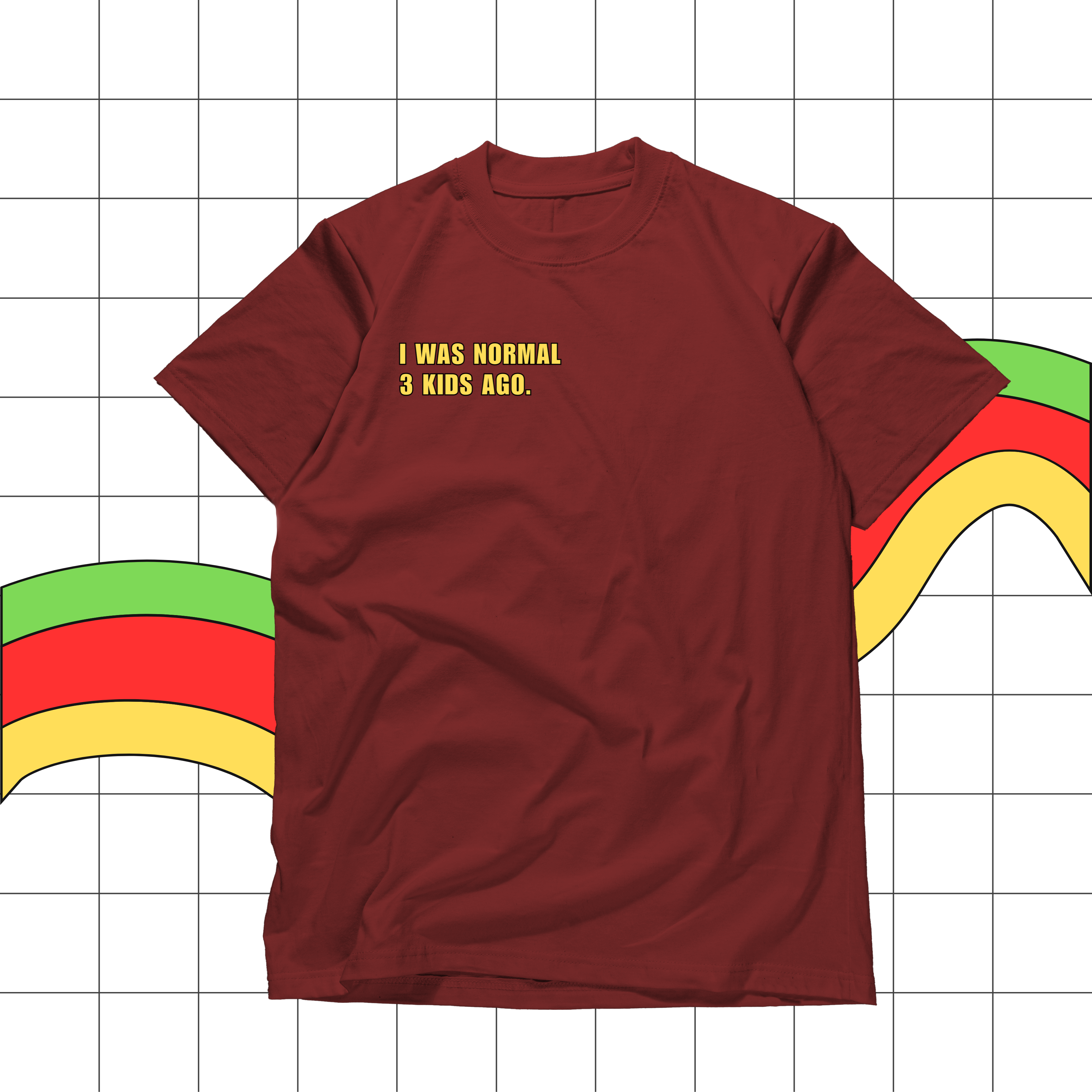 I was normal 3 kids ago oversize shirt ( PRE-ORDER )