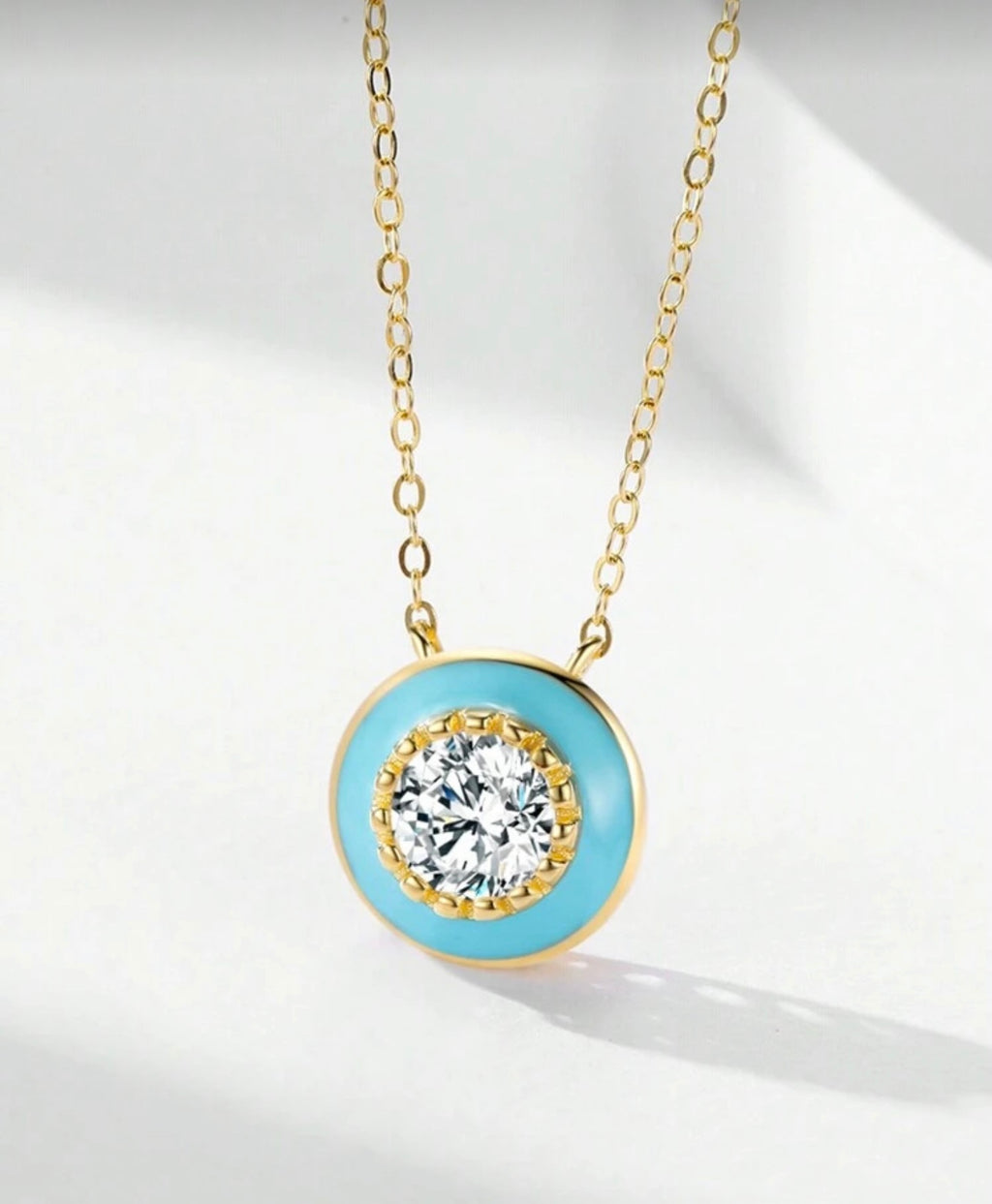 Turquoise Sparkle Necklace