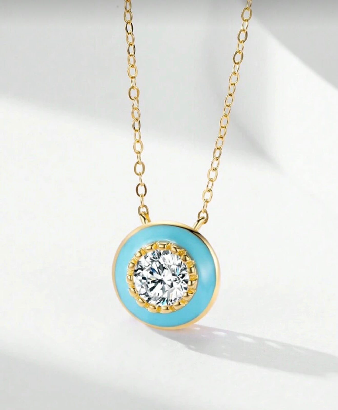 Turquoise Sparkle Necklace