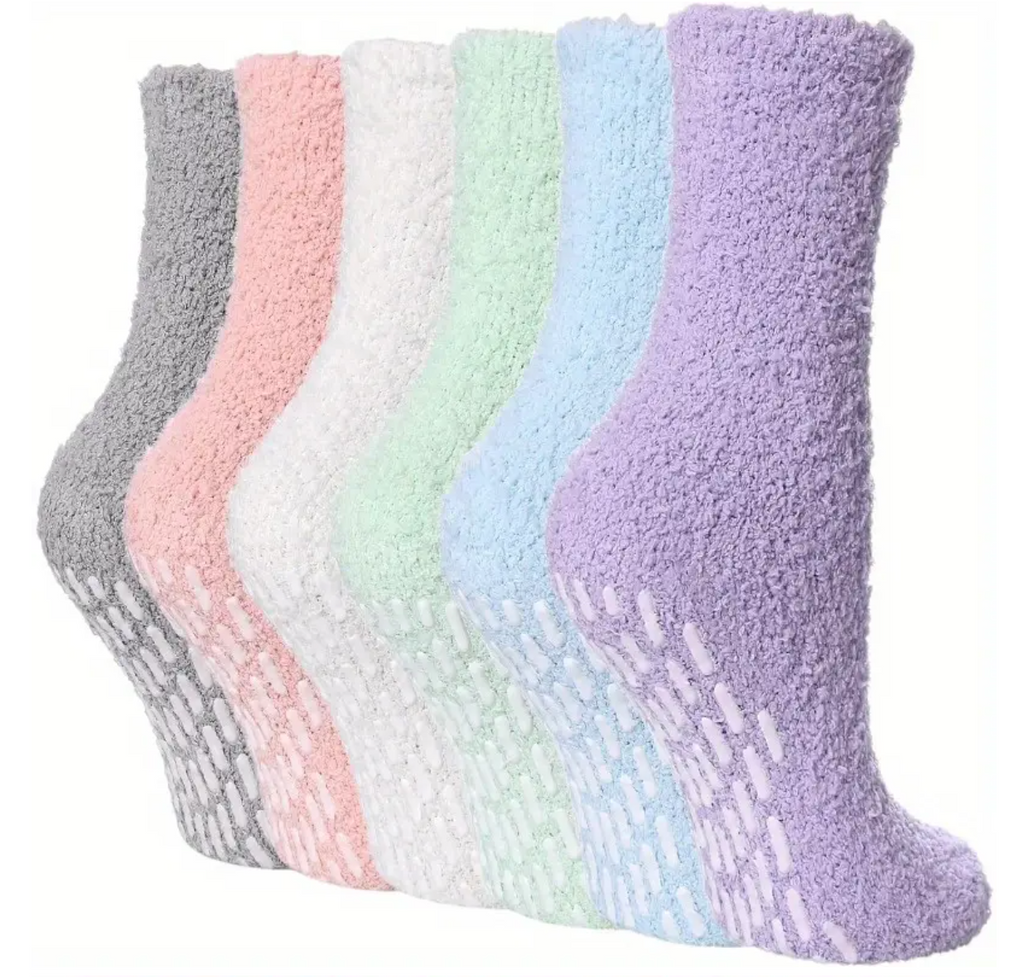 Fuzzy cozy socks